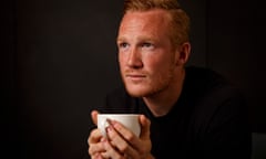 Greg Rutherford, the Olympic gold-medallist long-jumper, poses for a portrait at his local bike shop called Stripes Bikes and Bakes in Woburn Sands