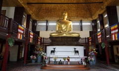 Golden Buddha statue