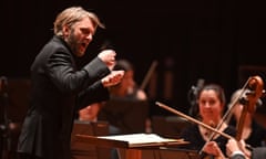 Carefully controlled … Kirill Karabits conducts the BSO. 