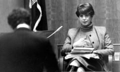 News: Arthur Shawcross Murder Cases<br>Defense lawyer Thomas Cocuzzi questions Dr. Dorothy Otnow Lewis about her interviews with Arthur Shawcross. in 1990