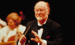 The composer John Williams, who has recently turned 90, pictured in 1998.