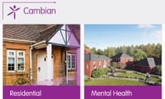 Residential service provider Cambian Group was recently sold to a consortium that owns more than 200 children’s care homes.