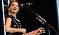 Nelly Furtado at the Glastonbury Festival in 2002