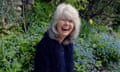 Author Jilly Cooper photographed at home in Bisley, Gloucestershire, for Observer Review April 2006. Portrait by ANDY HALL