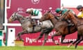 Alpinista beats Vadeni to win the Prix de l'Arc de Triomphe