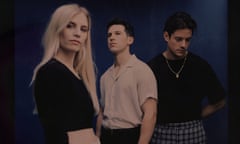 Hannah Reid, Dan Rothman and and Dot Major of London Grammar.