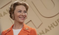 Cate Blanchett as Phyllis Schlafly in Mrs America, a flawlessly executed series.
