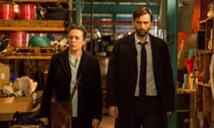 Broadchurch: Olivia Colman as DS Ellie Miller and David Tennant as DI Alec Hardy 