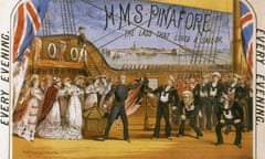 HMS Pinafore poster, 1878.