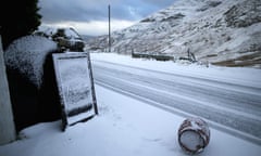 Snowy road