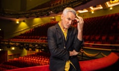 Baz Luhrmann photographed at the Picadilly Theatre in London. Baz Luhrmann is an Australian writer, director, and producer with projects spanning film, television, opera, theatre, music, and recording industries. He is regarded by many as a contemporary example of an auteur for his distinctly recognizable style and deep involvement in the writing, directing, design, and musical components of all his work. He is the most commercially successful Australian director, with four of his films in the top ten highest worldwide grossing Australian films of all time. On the screen he is best known for his Red Curtain Trilogy, comprising his romantic comedy film Strictly Ballroom (1992), the romantic tragedy William Shakespeare's Romeo + Juliet (1996), and Moulin Rouge! (2001). Following the trilogy, projects included Australia (2008), The Great Gatsby (2013), and his television limited series period drama The Get Down for Netflix.