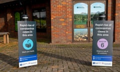 Signs in Amersham, Buckinghamshire