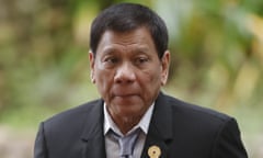 25th APEC Summit in Vietnam: Closing Day<br>DA NANG, VIETNAM - NOVEMBER 11, 2017: Philippine president Rodrigo Duterte before a breakfast event on the closing day of the 25th APEC Summit. Mikhail Metzel/TASS (Photo by Mikhail Metzel\TASS via Getty Images)