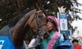 Frankie Dettori celebrates with Enable after winning the Darley Yorkshire Oaks at York in August 2019.