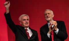 John McDonnell and Jeremy Corbyn