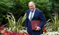 Ben Wallace arrives to attend the weekly meeting of cabinet ministers at 10 Downing Street on 18 July.