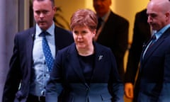 During the session, Nicola Sturgeon spoke repeatedly about her sense of duty.