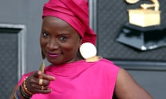 Angélique Kidjo at the 2022 Grammy awards.