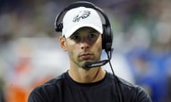 Jonathan Gannon oversaw an Eagles defense that was ranked No 2 in the NFL in the 2022 season