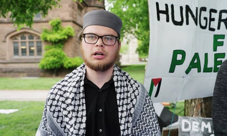 Hunger strikes for Gaza: a look inside the Princeton student protests – video