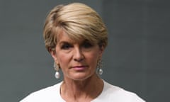Former Australian foreign minister Julie Bishop