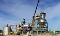 A nickel sulphate plant that global miner BHP Group is building to service the battery industry at its Nickel West operations, south of Perth, in Australia