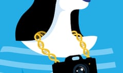 A woman wearing a necklace with a camera instead of a pendant