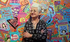 Jacqueline Wilson exhibition photocall - London<br>Dame Jacqueline Wilson poses for photographers during a photo call at the V&A Museum of Childhood, London, ahead of an exhibition entitled Daydreams and Diaries, the story of Jacqueline Wilson, which charts Dame Jacqueline's contribution to children's literature and opens on the April 5th. PRESS ASSOCIATION Photo. Picture date: Thursday April 3, 2014. Photo credit should read: Gareth Fuller/PA Wire