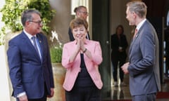 Kristalina Georgieva at the meeting of G7 finance ministers and central bank chiefs in Germany