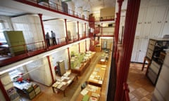 The herbarium at Kew Gardens.