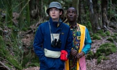 Asa Butterfield and Ncuti Gatwa in Sex Education