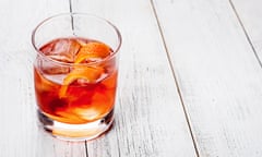 Negroni cocktail