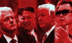 long read north korea composite: bill clinton, kim jong-un, donald trump, kim jong-il