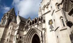 The Royal Courts of Justice in London