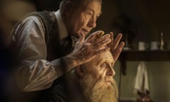 The Dresser: Ian McKellen as Norman (right) and Anthony Hopkins as Sir in the BBC’s 2015 adaptation of the play