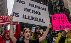Pro-immigrant rally, 18 December New York City