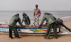 Senegalese Fisherman, Senegal, 2023, from Anthesis, Ijewere’s exhibition at the Huxley-Parlour gallery.