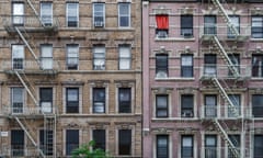 3rd Avenue building - New York City<br>Fire escapes and windows of a multi-storey Third Avenue building in Mahhattan, New York City