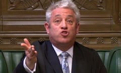 John Bercow in the House of Commons