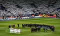 Leicester City players and fans paid an emotional tribute to the club's late owner Vichai Srivaddhanaprabha at the King Power Stadium on Saturday, prior to their match against Burnley