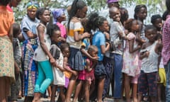 MSF’s yellow fever vaccination campaign started in a school in the zone de Santé Kikimi in Kinshasa