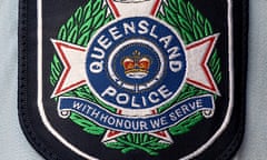 Queensland police office badge