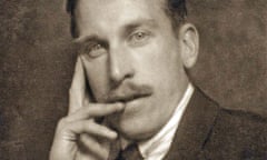 Arthur Bliss c1922 looking to camera, hand to his face