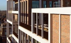 Town House, Kingston University - View west on Penrhyn Road.