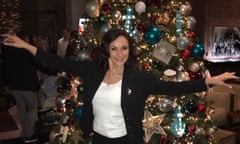 Shirley Ballas celebrating Christmas.