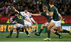 Danny Cipriani steered England to victory over South Africa in Cape Town in his last England appearance in summer 2018.