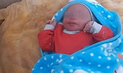 The baby boy born in a Cairo hospital
