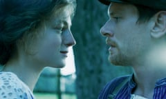 Emma Corrin and Jack O’Connell in Lady Chatterley’s Lover.