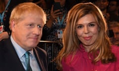 Boris Johnson and Carrie Symonds