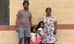 PLEASE DON’T CREDIT PHOTOS: The only asylum seekers in the Christmas Island detention centre. Nades (Dad) Priya (Mum) and Kopika (older girl) and Tharunicaa (younger). Full names are : Nadesalingam Murugappan, known as Nades, Kokilapathmapriya Nadesalingam, known as Priya, four-year-old Kopika and two-year-old Tharunicaa.